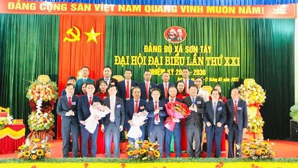 Đại hội điểm Đảng bộ xã Sơn Tây nhiệm kỳ 2025 - 2030